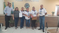 Reunião na Câmara Municipal de Ribeirão Grande com os Conselheiros Tutelares
